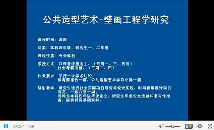 中央美术学院校园雕塑 